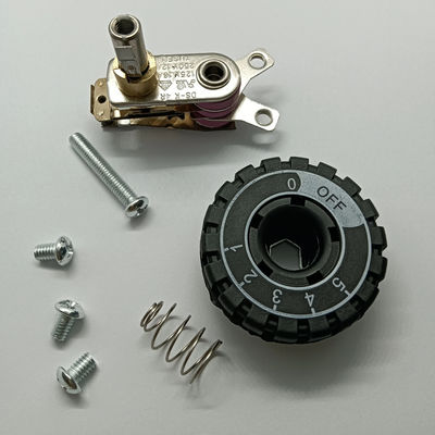 Adjustable Bimetallic Iron Thermostat For Household With And Endurance Test Cycle 100